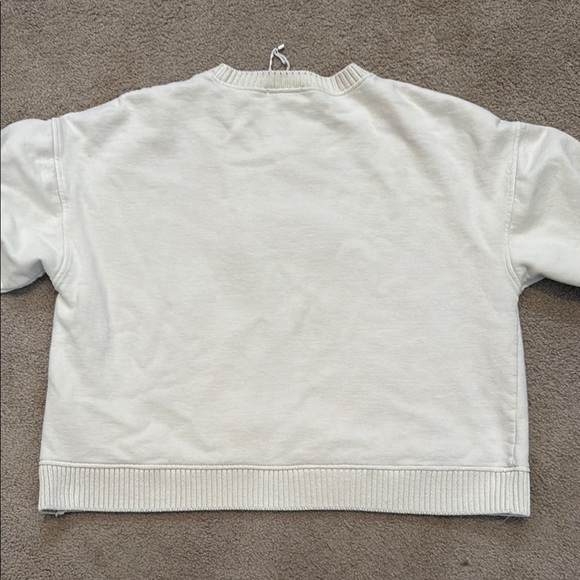 Zara Cream Peanuts Sweatshirt With Snoopy - Picture 5 of 8